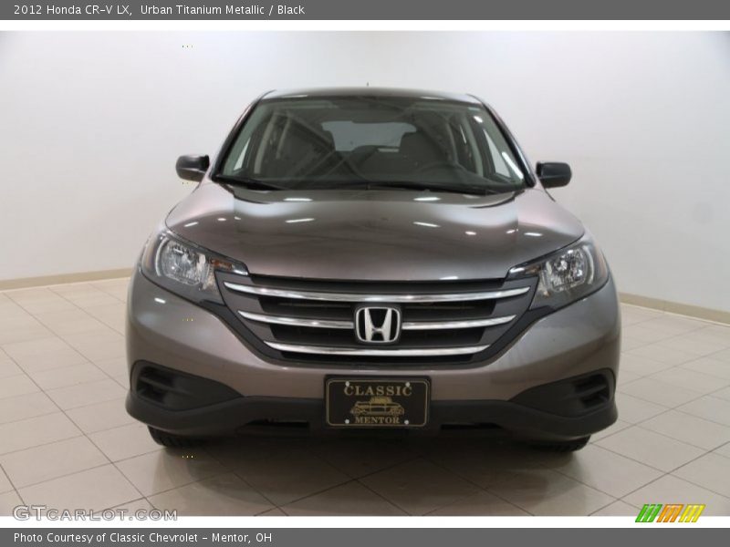 Urban Titanium Metallic / Black 2012 Honda CR-V LX