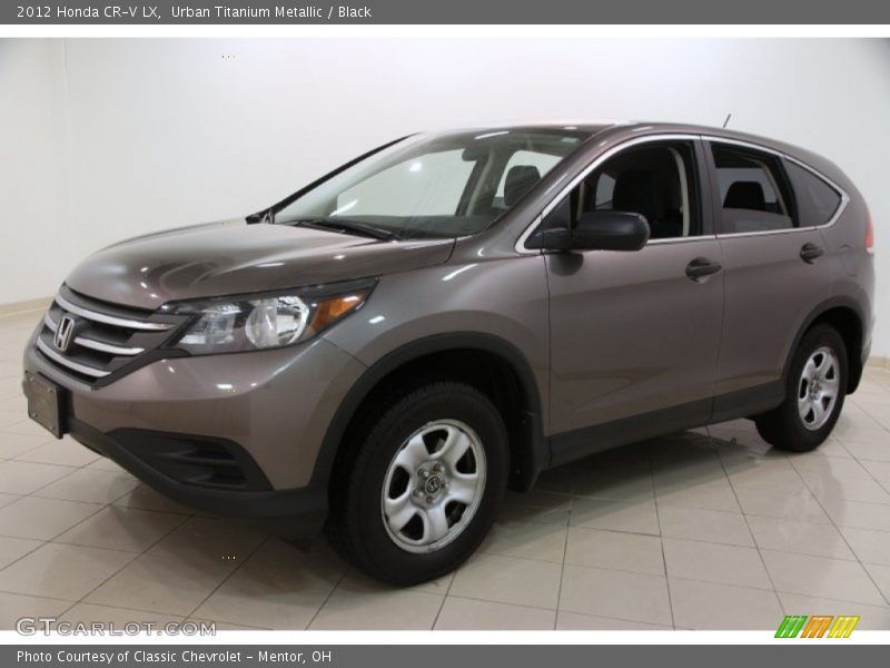 Urban Titanium Metallic / Black 2012 Honda CR-V LX