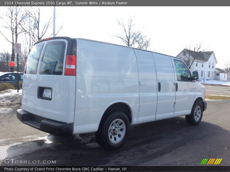 Summit White / Medium Pewter 2014 Chevrolet Express 1500 Cargo WT