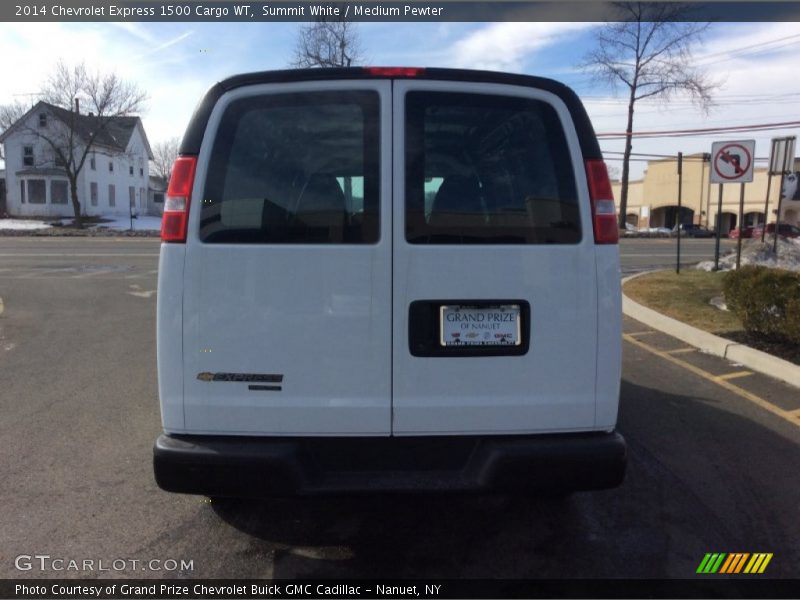 Summit White / Medium Pewter 2014 Chevrolet Express 1500 Cargo WT