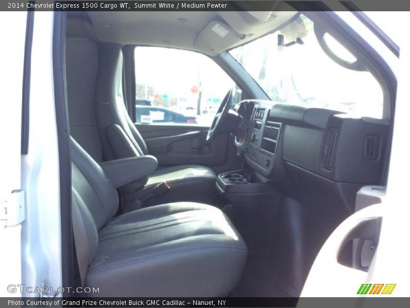Summit White / Medium Pewter 2014 Chevrolet Express 1500 Cargo WT