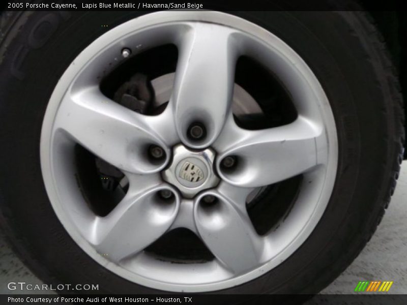 Lapis Blue Metallic / Havanna/Sand Beige 2005 Porsche Cayenne