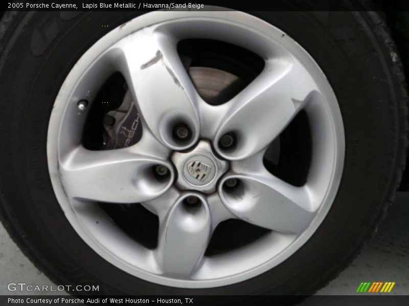 Lapis Blue Metallic / Havanna/Sand Beige 2005 Porsche Cayenne