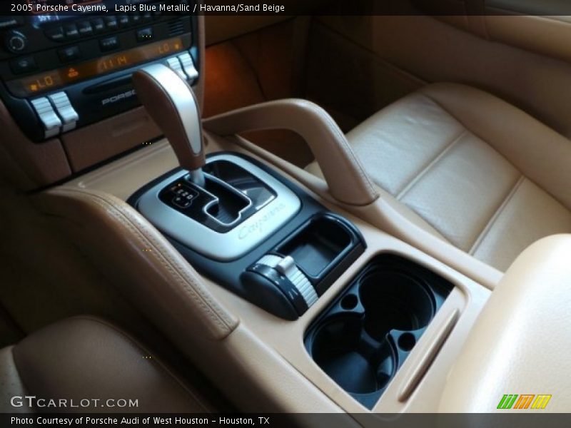 Lapis Blue Metallic / Havanna/Sand Beige 2005 Porsche Cayenne