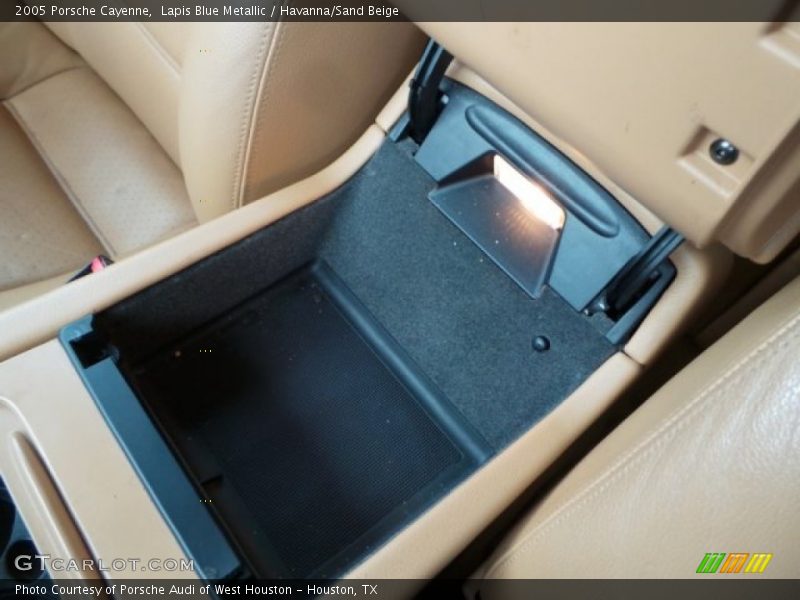 Lapis Blue Metallic / Havanna/Sand Beige 2005 Porsche Cayenne