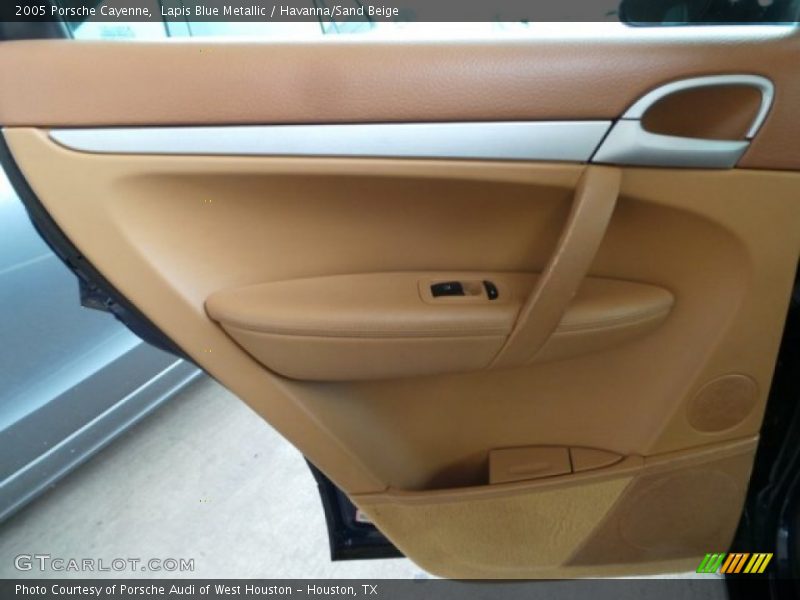 Lapis Blue Metallic / Havanna/Sand Beige 2005 Porsche Cayenne