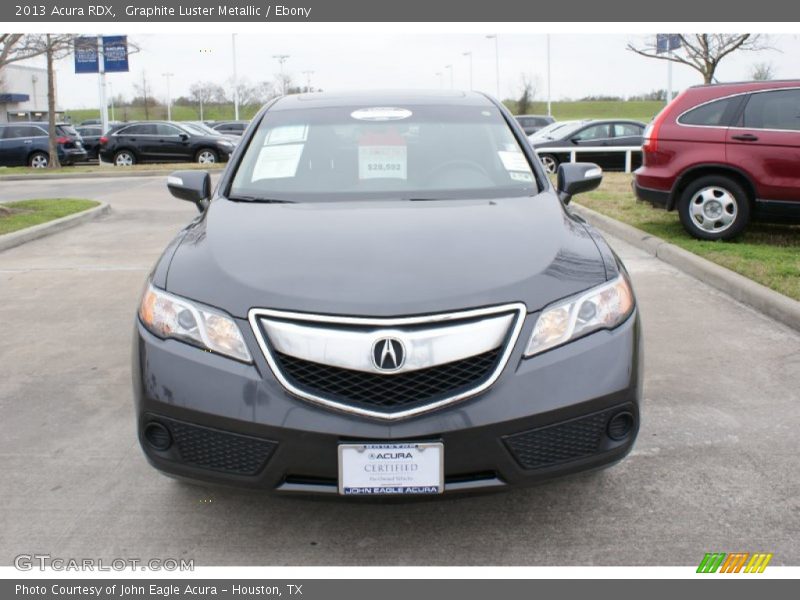 Graphite Luster Metallic / Ebony 2013 Acura RDX