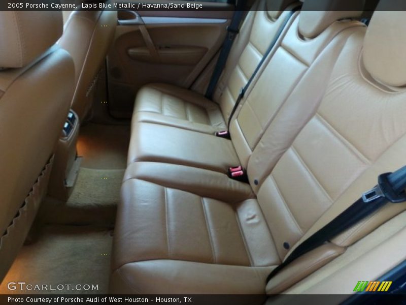 Lapis Blue Metallic / Havanna/Sand Beige 2005 Porsche Cayenne