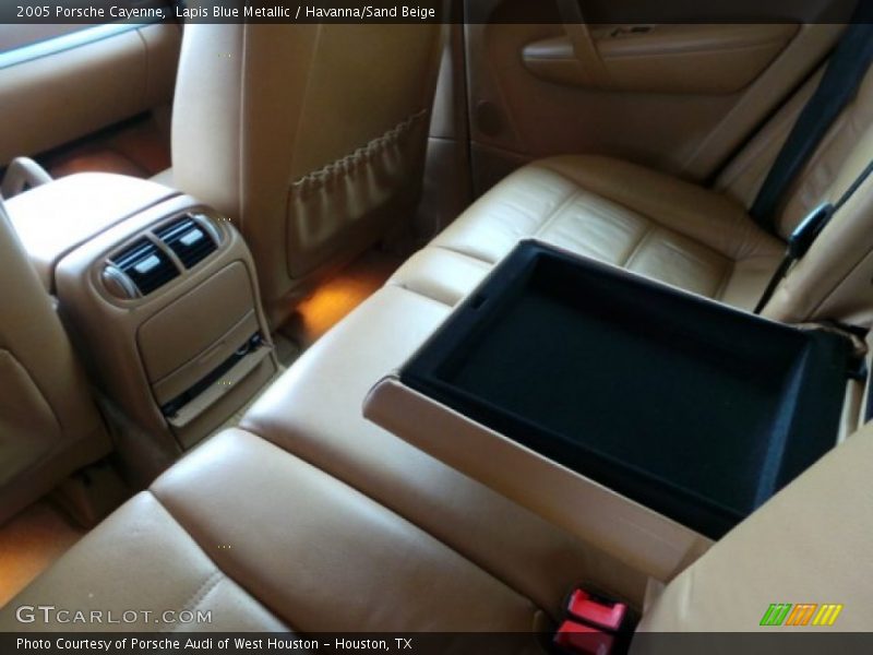 Lapis Blue Metallic / Havanna/Sand Beige 2005 Porsche Cayenne