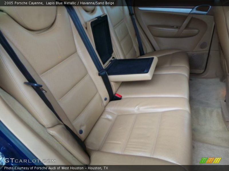 Lapis Blue Metallic / Havanna/Sand Beige 2005 Porsche Cayenne
