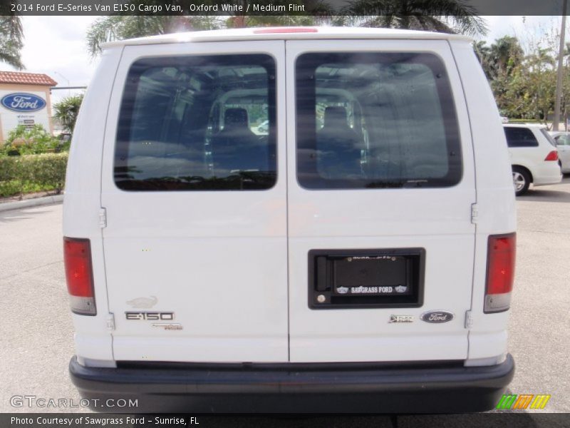 Oxford White / Medium Flint 2014 Ford E-Series Van E150 Cargo Van