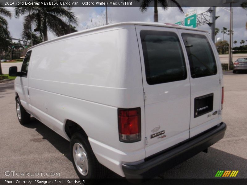 Oxford White / Medium Flint 2014 Ford E-Series Van E150 Cargo Van