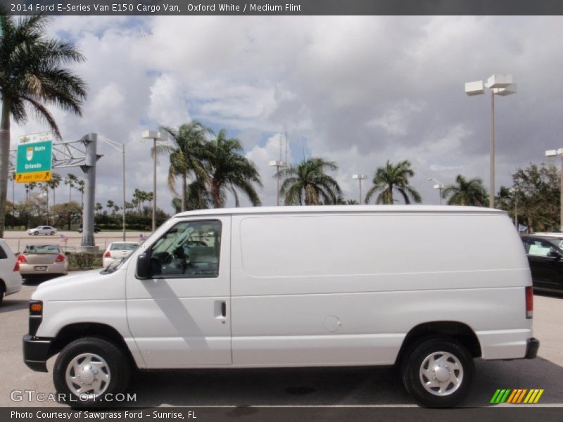 Oxford White / Medium Flint 2014 Ford E-Series Van E150 Cargo Van