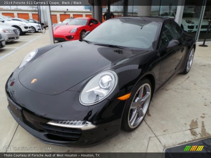 Black / Black 2014 Porsche 911 Carrera S Coupe