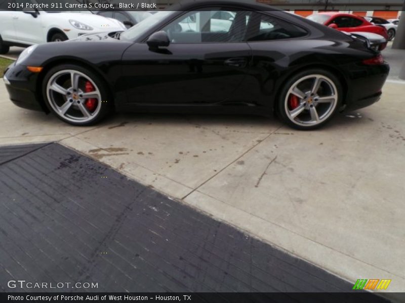 Black / Black 2014 Porsche 911 Carrera S Coupe