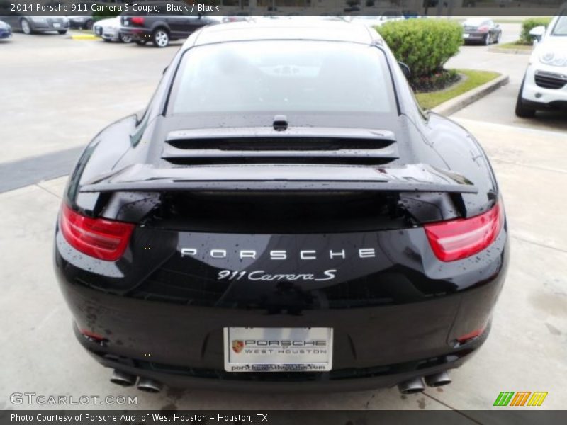 Black / Black 2014 Porsche 911 Carrera S Coupe
