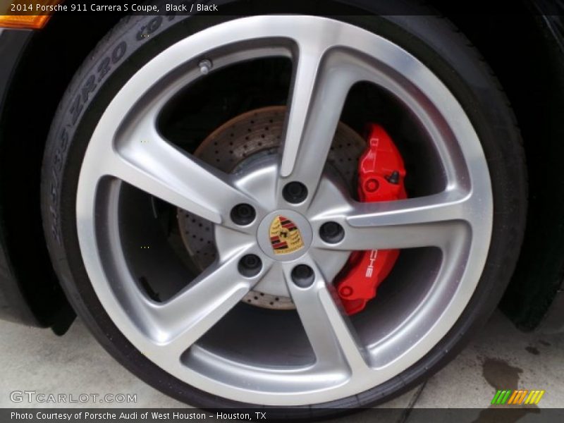 Black / Black 2014 Porsche 911 Carrera S Coupe