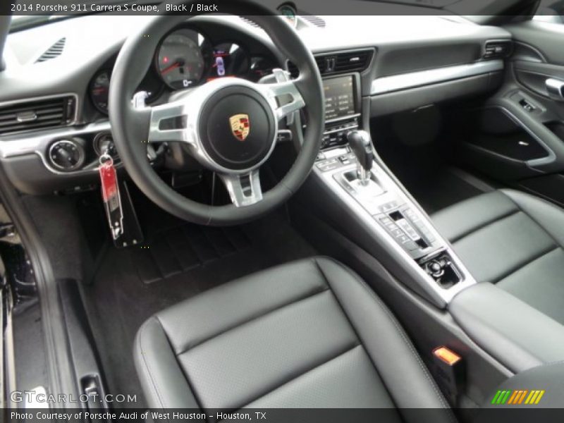 Black / Black 2014 Porsche 911 Carrera S Coupe