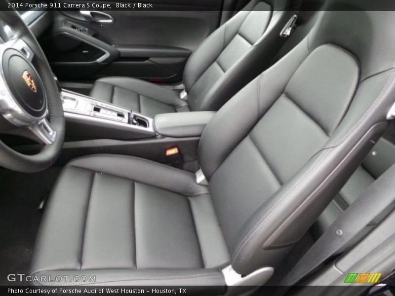 Black / Black 2014 Porsche 911 Carrera S Coupe