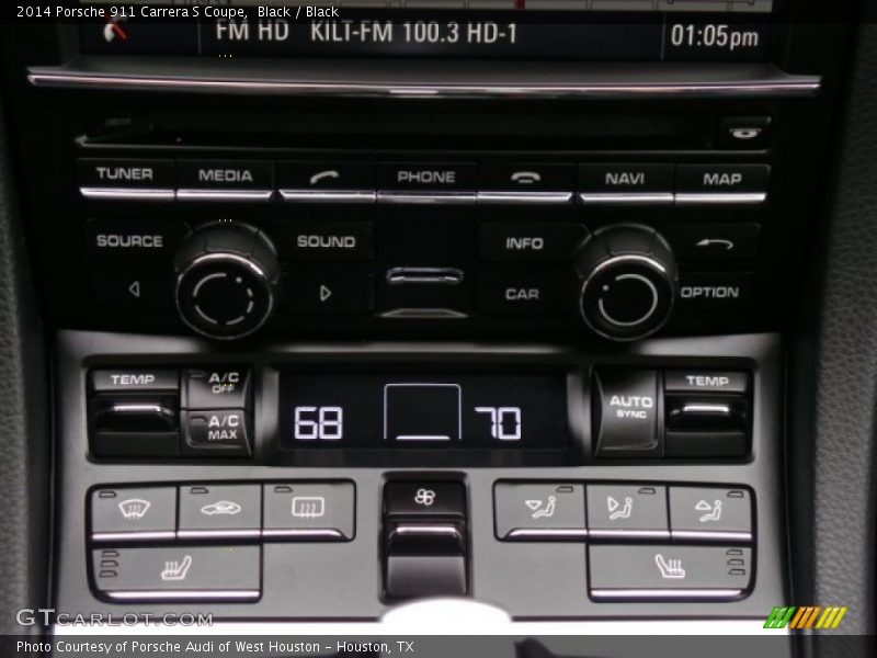 Black / Black 2014 Porsche 911 Carrera S Coupe