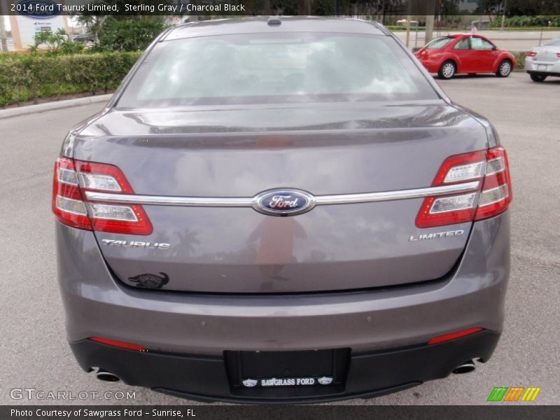 Sterling Gray / Charcoal Black 2014 Ford Taurus Limited