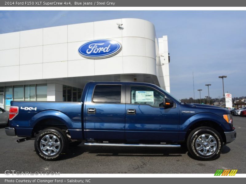 Blue Jeans / Steel Grey 2014 Ford F150 XLT SuperCrew 4x4