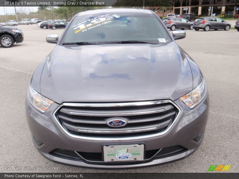 Sterling Gray / Charcoal Black 2014 Ford Taurus Limited