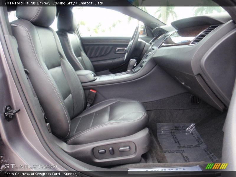 Sterling Gray / Charcoal Black 2014 Ford Taurus Limited