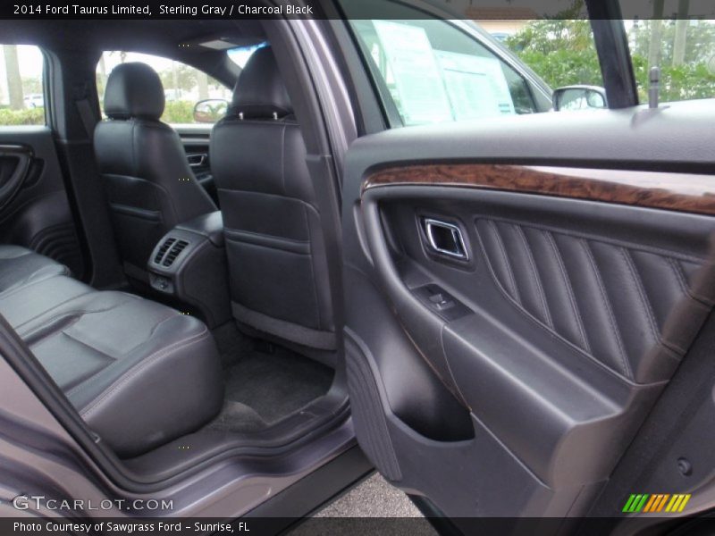 Sterling Gray / Charcoal Black 2014 Ford Taurus Limited