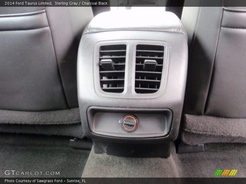 Sterling Gray / Charcoal Black 2014 Ford Taurus Limited