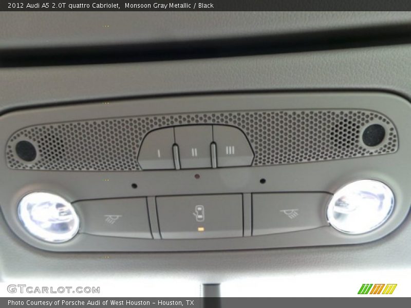Monsoon Gray Metallic / Black 2012 Audi A5 2.0T quattro Cabriolet