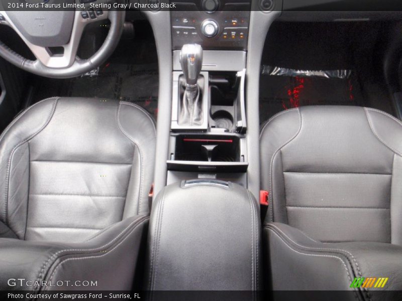 Sterling Gray / Charcoal Black 2014 Ford Taurus Limited