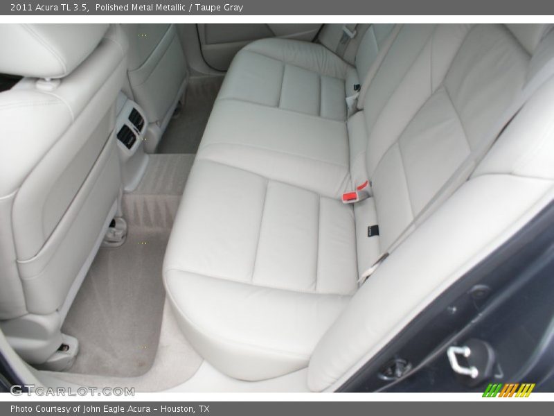 Polished Metal Metallic / Taupe Gray 2011 Acura TL 3.5
