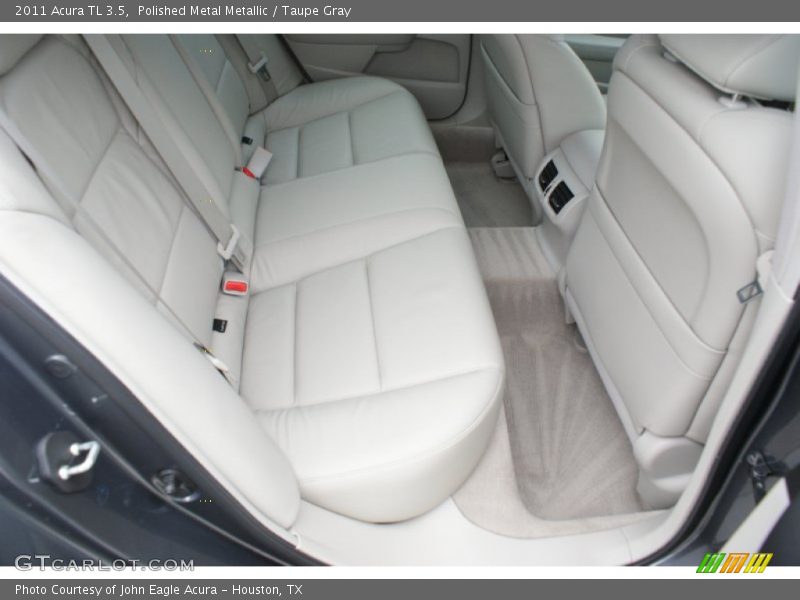Polished Metal Metallic / Taupe Gray 2011 Acura TL 3.5