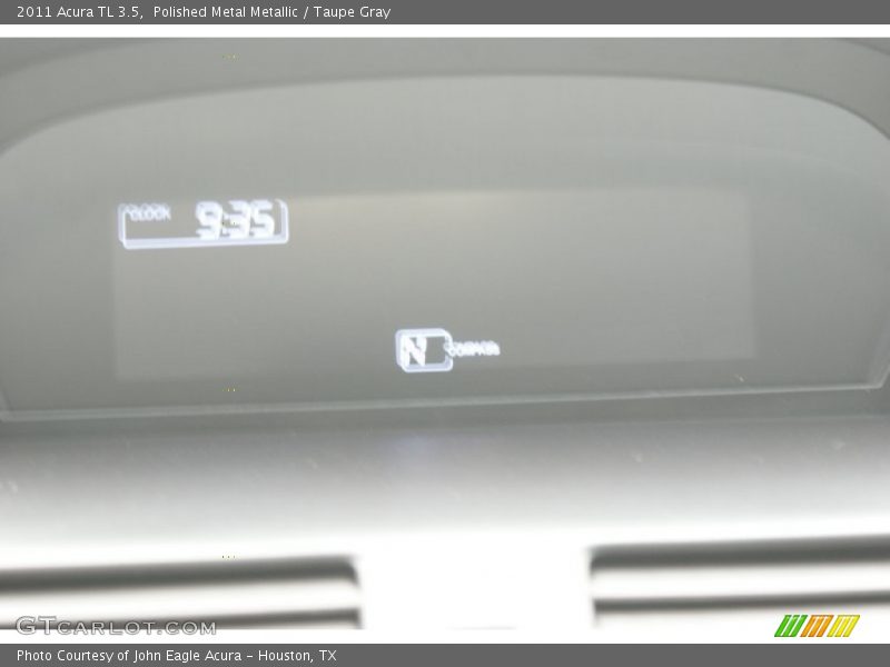 Polished Metal Metallic / Taupe Gray 2011 Acura TL 3.5