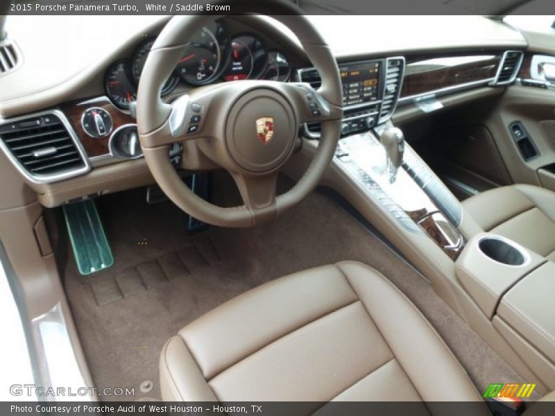 Saddle Brown Interior - 2015 Panamera Turbo 