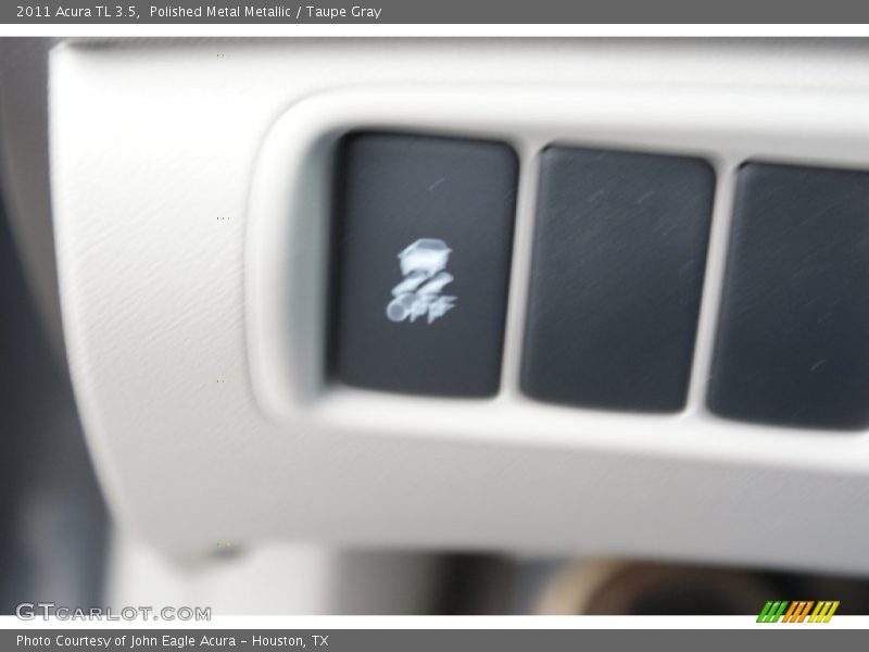Polished Metal Metallic / Taupe Gray 2011 Acura TL 3.5