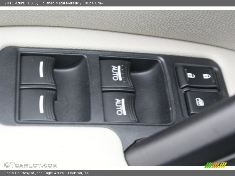 Polished Metal Metallic / Taupe Gray 2011 Acura TL 3.5
