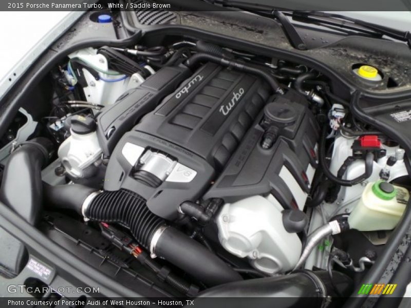  2015 Panamera Turbo Engine - 4.8 Liter DFI Twin-Turbocharged DOHC 32-Valve VarioCam Plus V8