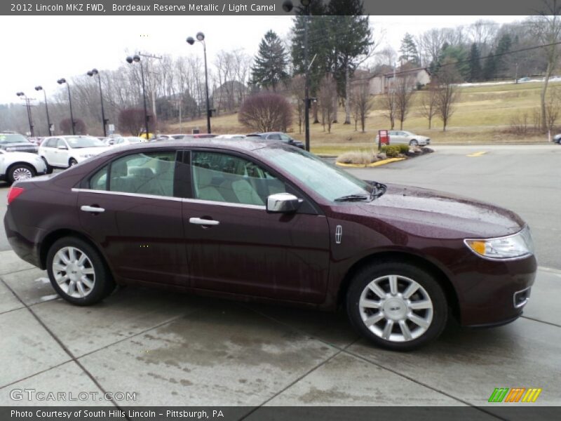 Bordeaux Reserve Metallic / Light Camel 2012 Lincoln MKZ FWD