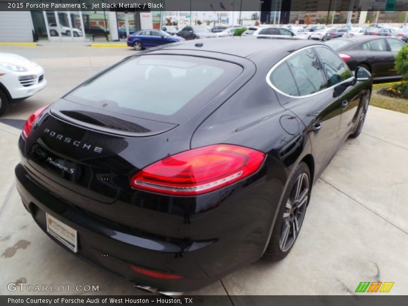 Jet Black Metallic / Black 2015 Porsche Panamera S