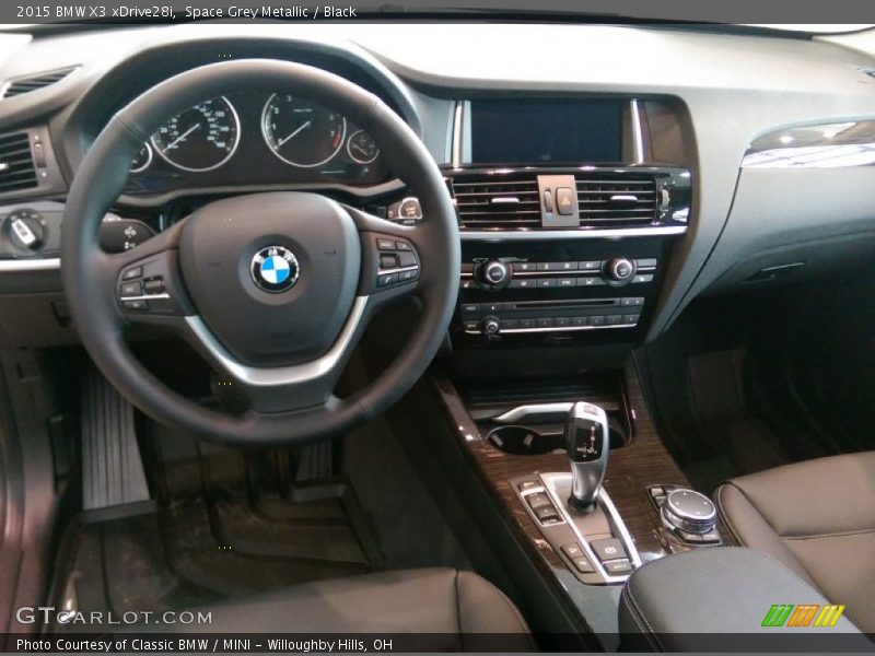Space Grey Metallic / Black 2015 BMW X3 xDrive28i