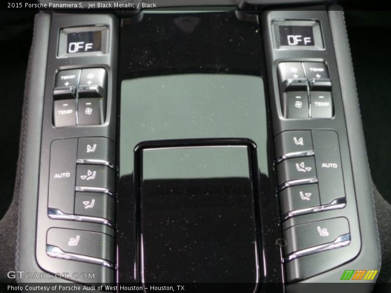 Controls of 2015 Panamera S