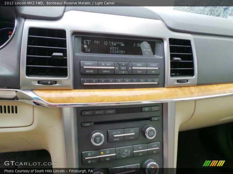 Bordeaux Reserve Metallic / Light Camel 2012 Lincoln MKZ FWD