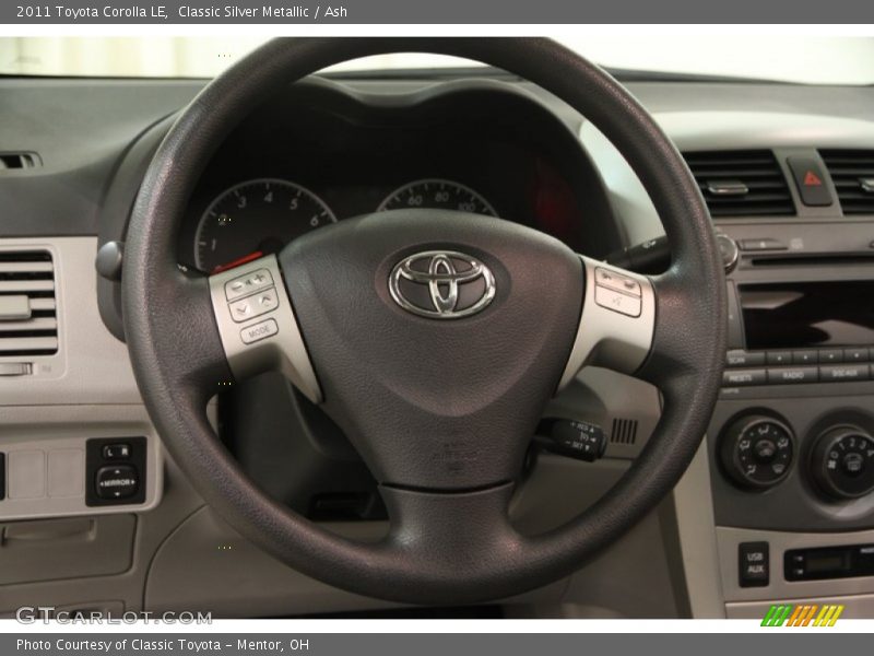  2011 Corolla LE Steering Wheel