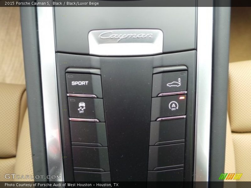 Controls of 2015 Cayman S