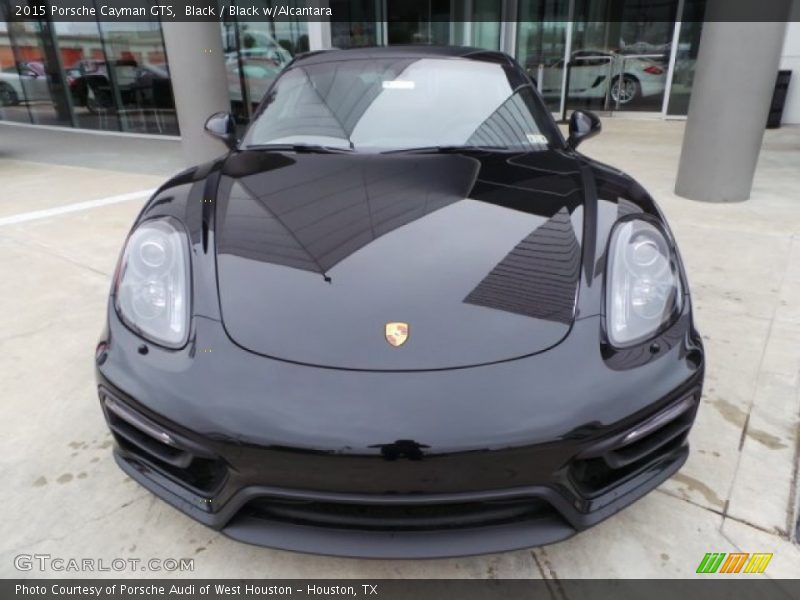 Black / Black w/Alcantara 2015 Porsche Cayman GTS