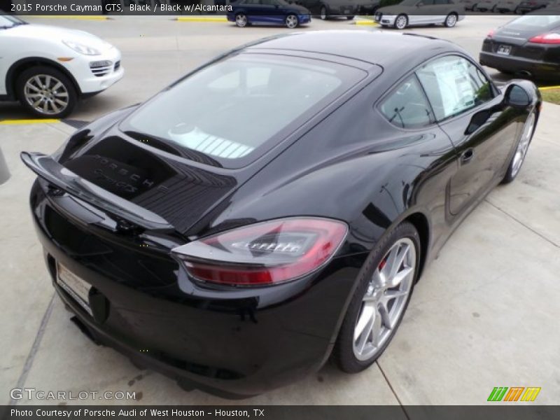Black / Black w/Alcantara 2015 Porsche Cayman GTS