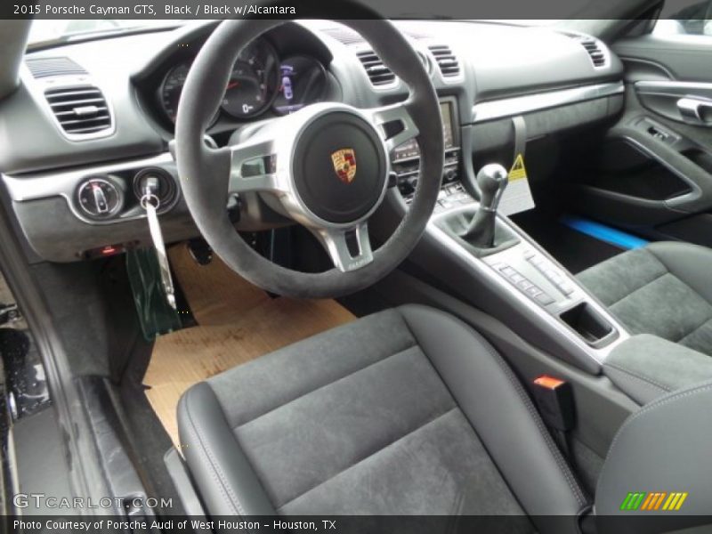 Black w/Alcantara Interior - 2015 Cayman GTS 