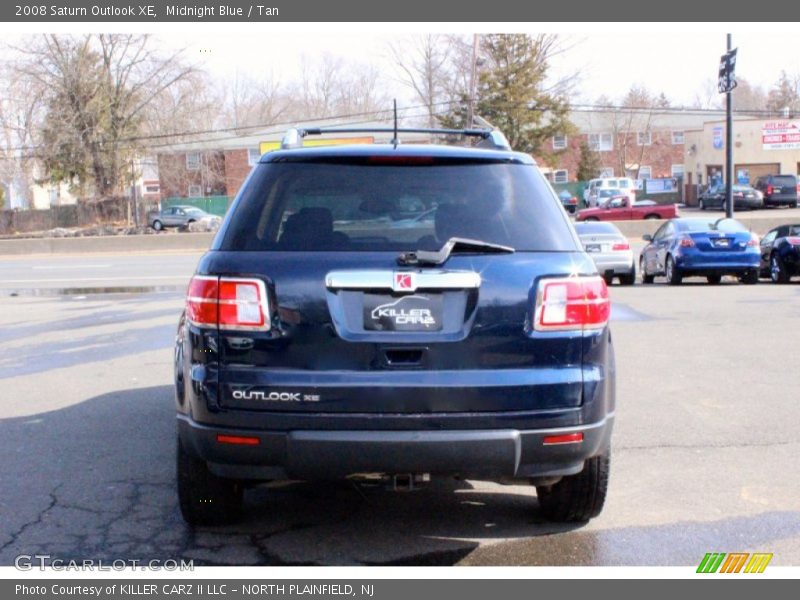 Midnight Blue / Tan 2008 Saturn Outlook XE